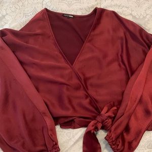 Tie around the waist shirt